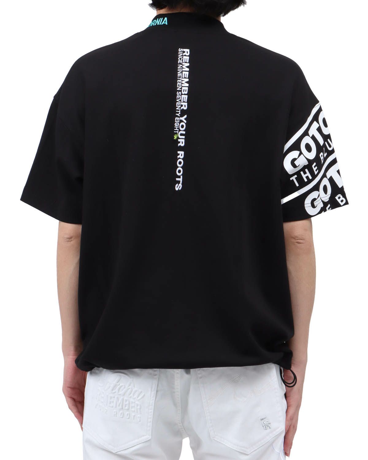 ブラック：173cm63kg(Lサイズ着用)