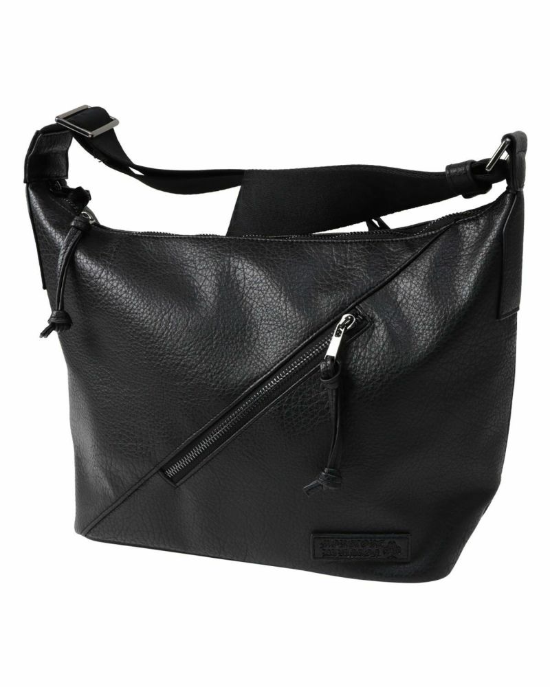 ロゴベルト PU ショルダー バッグ