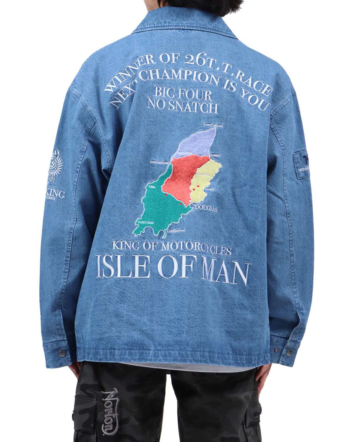 インディゴ：173cm63kg(XLサイズ着用)