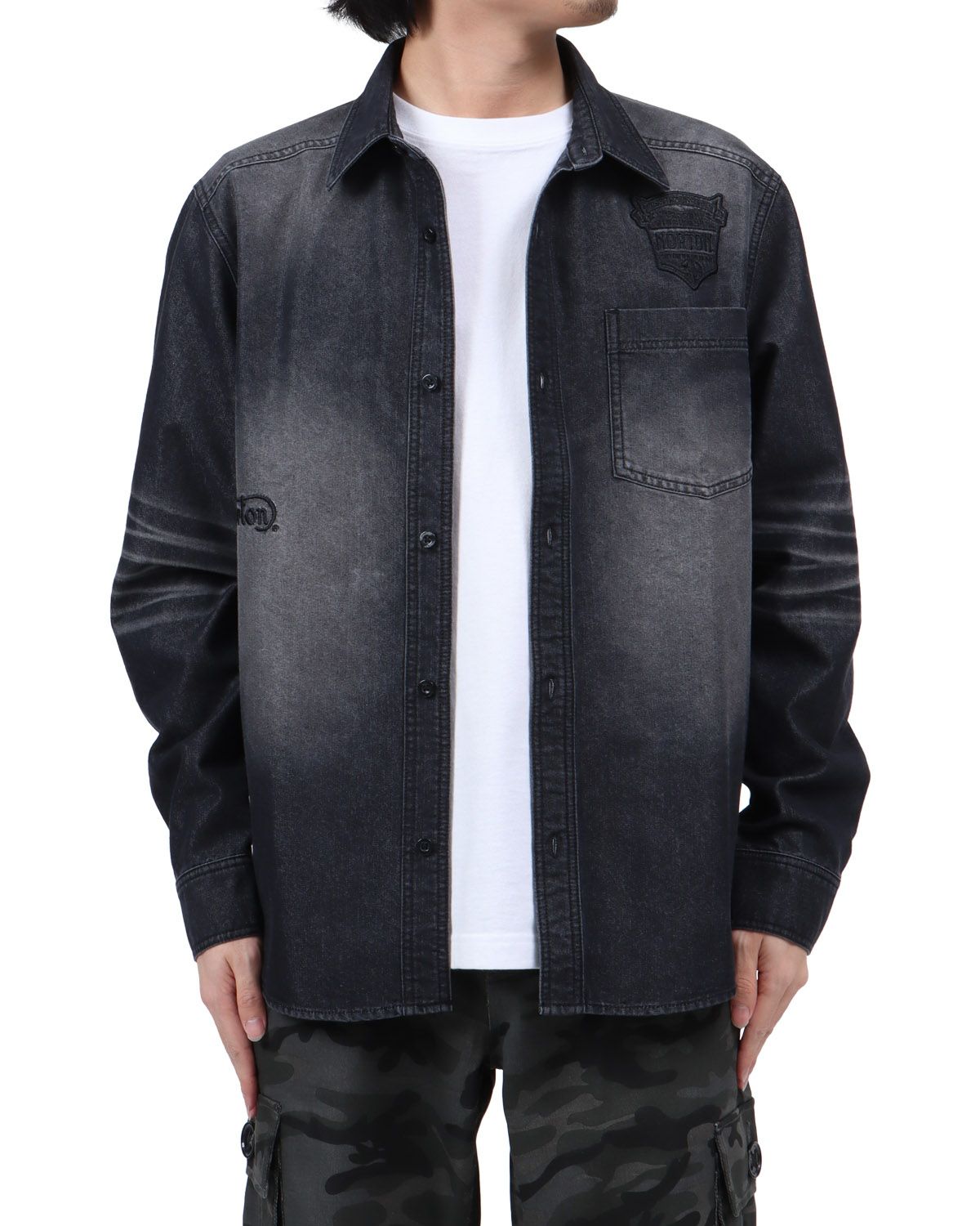 ブラック：173cm63kg(Lサイズ着用)