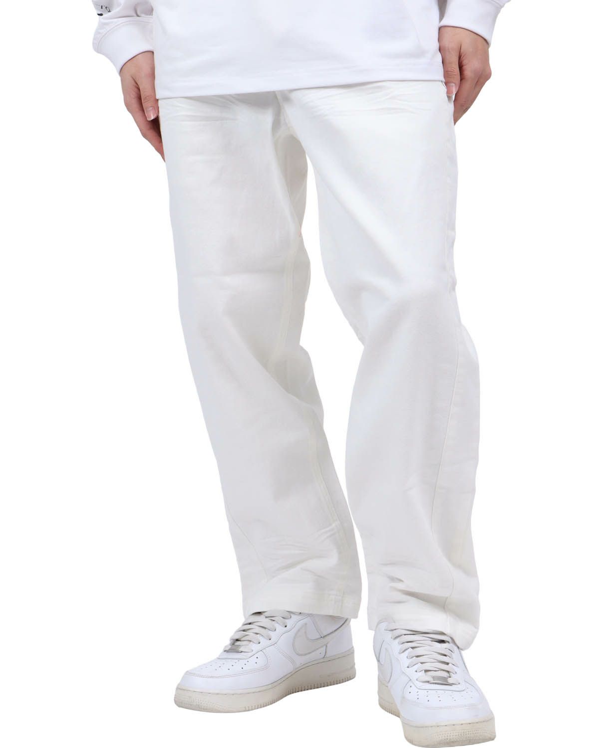 ホワイト：173cm63kg(32inc着用)