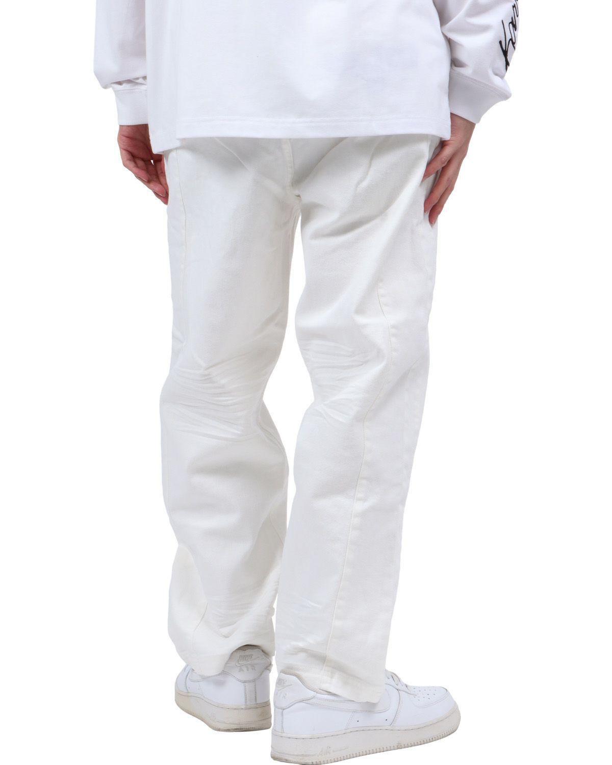 ホワイト：173cm63kg(32inc着用)