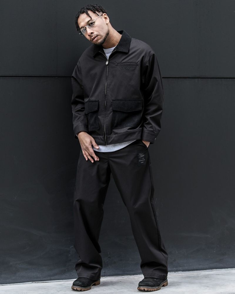 ブラック：183cm(34inc着用)