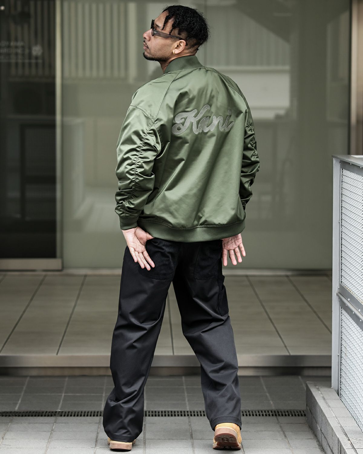 ブラック：183cm(34inc着用)