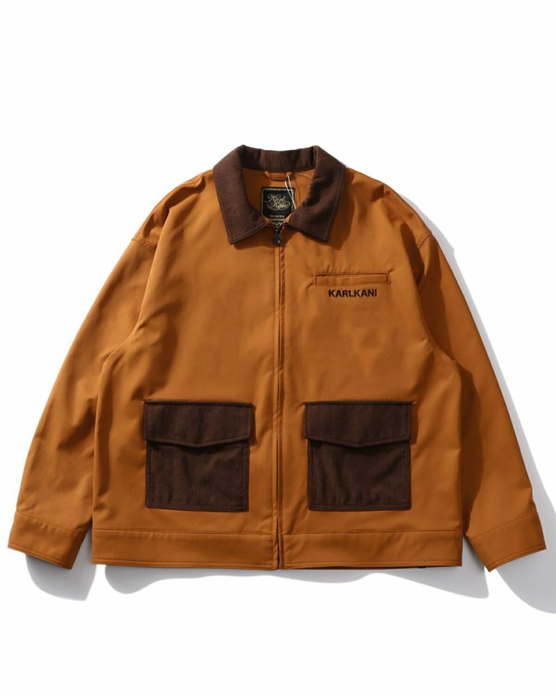 コーデュロイ使い ワーク ジャケット
