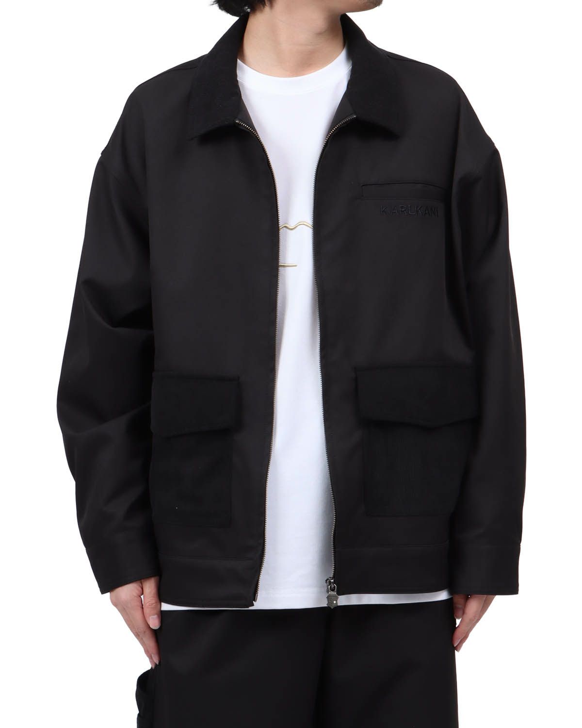 ブラック：173cm63kg(Lサイズ着用)