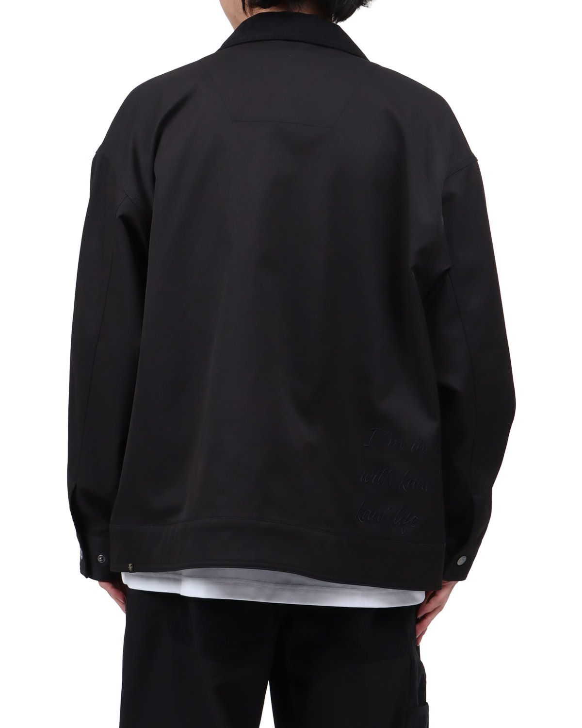 ブラック：173cm63kg(Lサイズ着用)