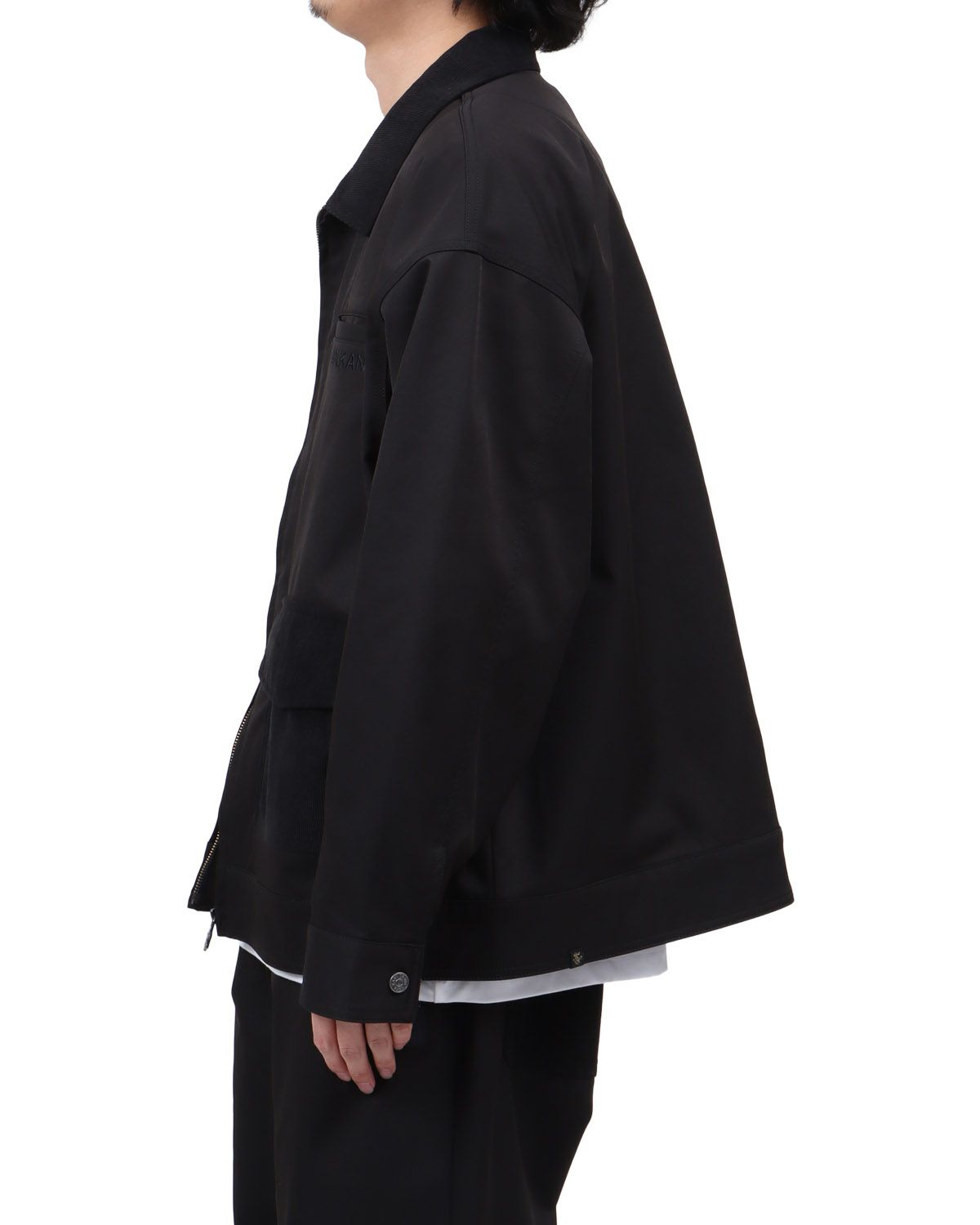 ブラック：173cm63kg(Lサイズ着用)