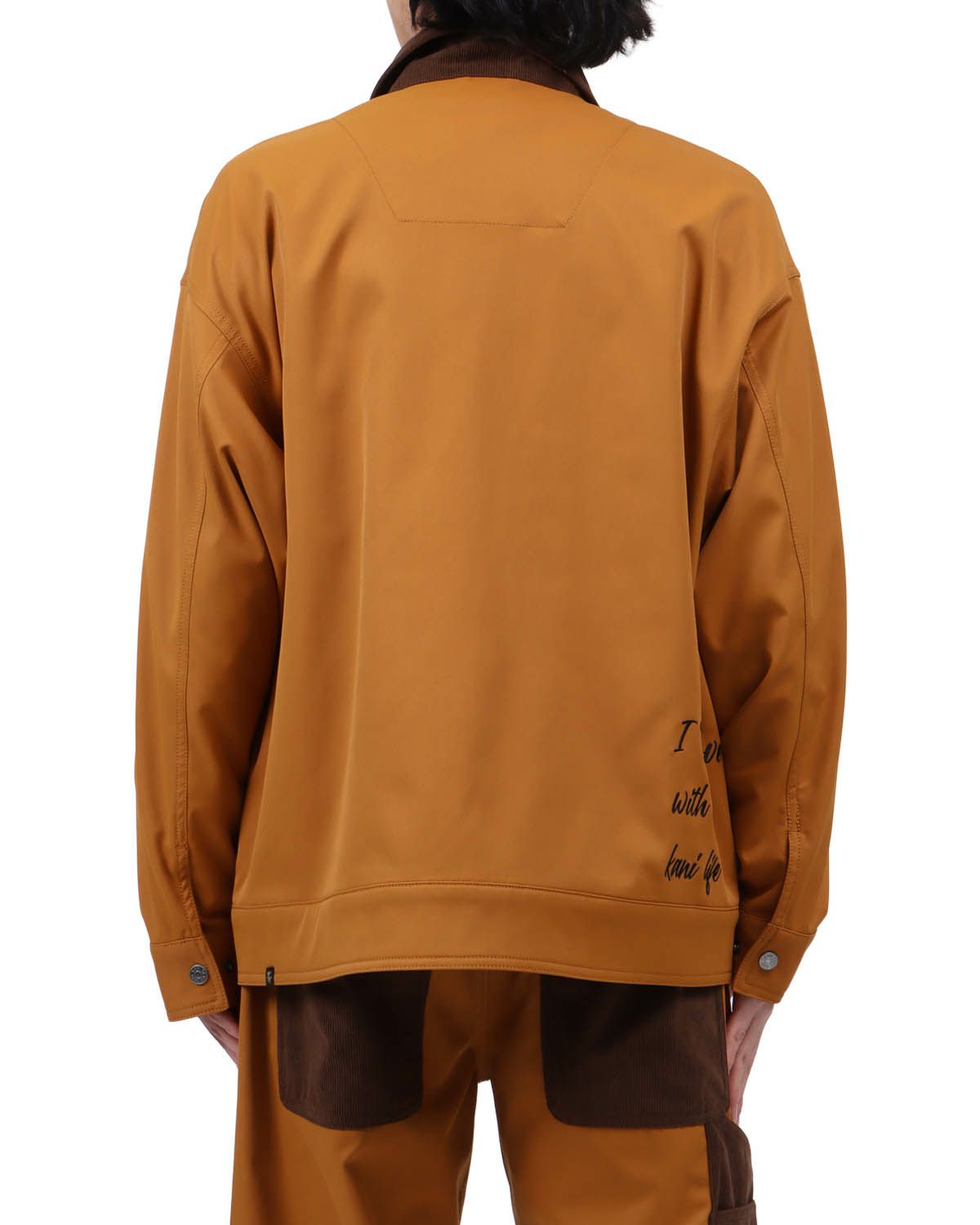 キャメル：173cm63kg(Lサイズ着用)