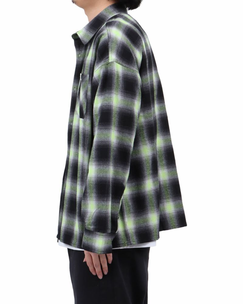 イエローグリーン：173cm63kg(Lサイズ着用)