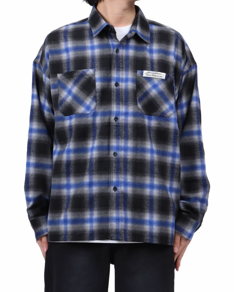 ブルー：173cm63kg(Lサイズ着用)