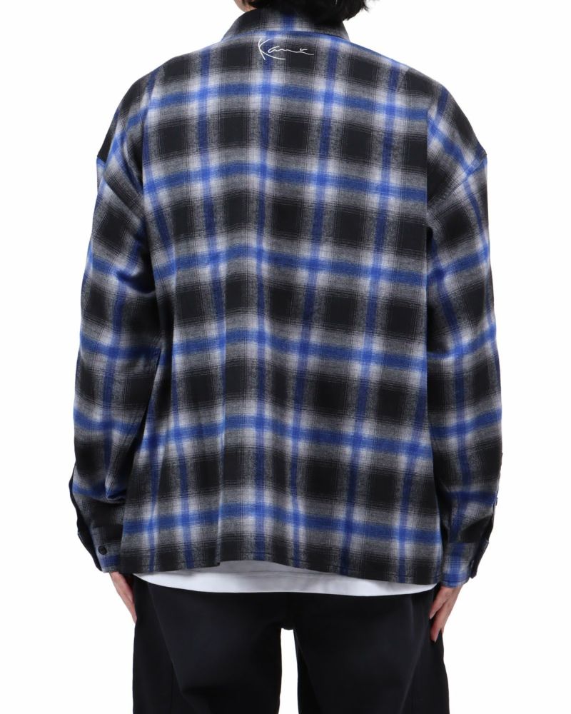 ブルー：173cm63kg(Lサイズ着用)