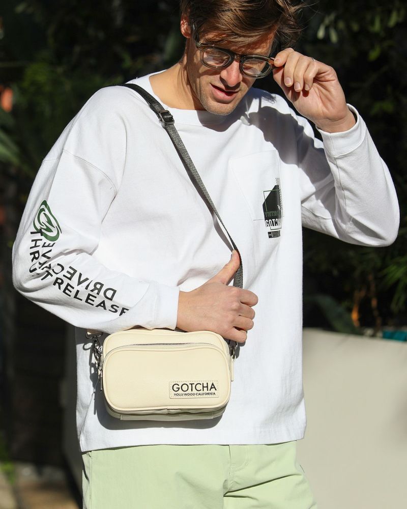 ランドスケープ PU ショルダー ポーチ