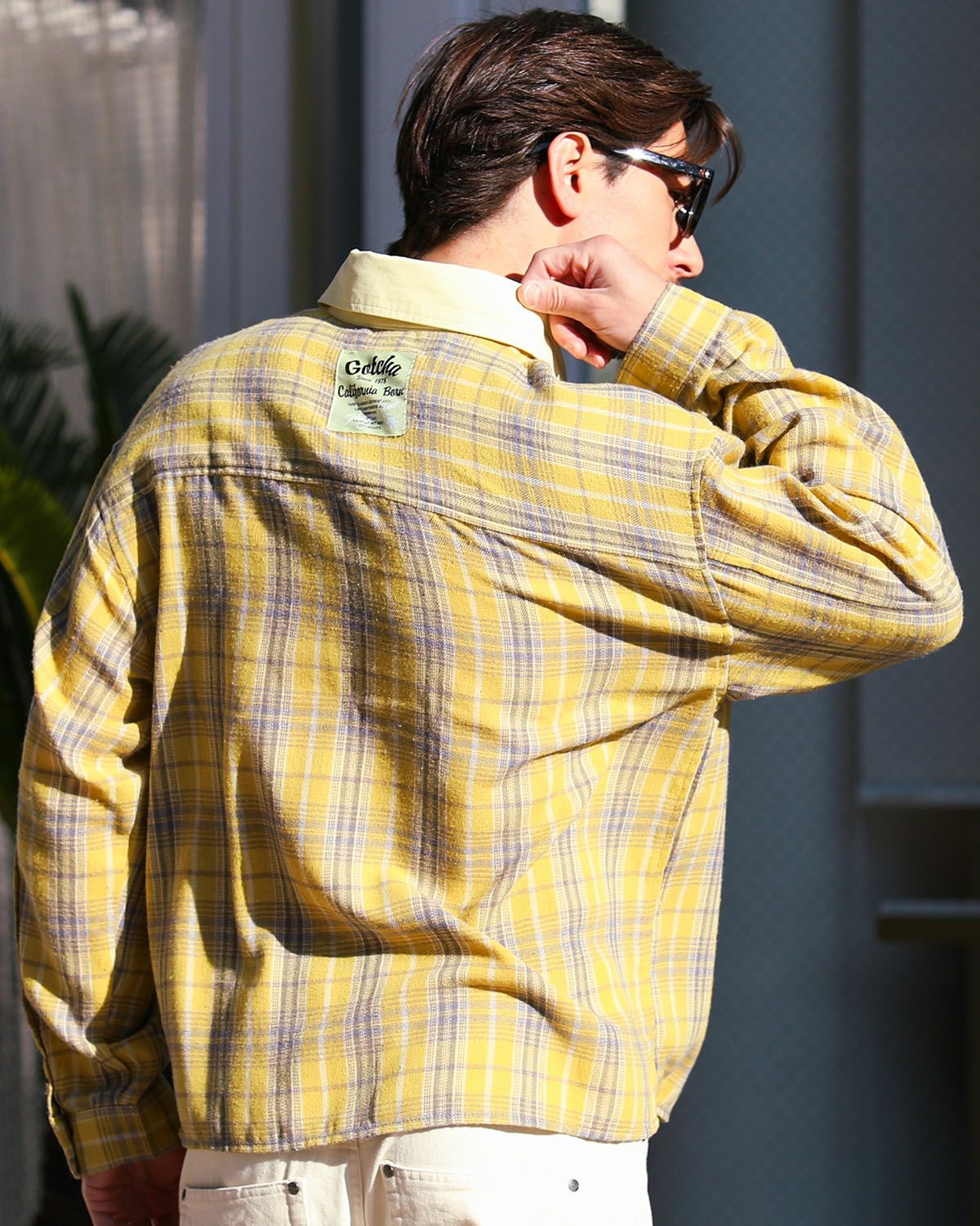 イエロー：180cm/70kg(Lサイズ着用)