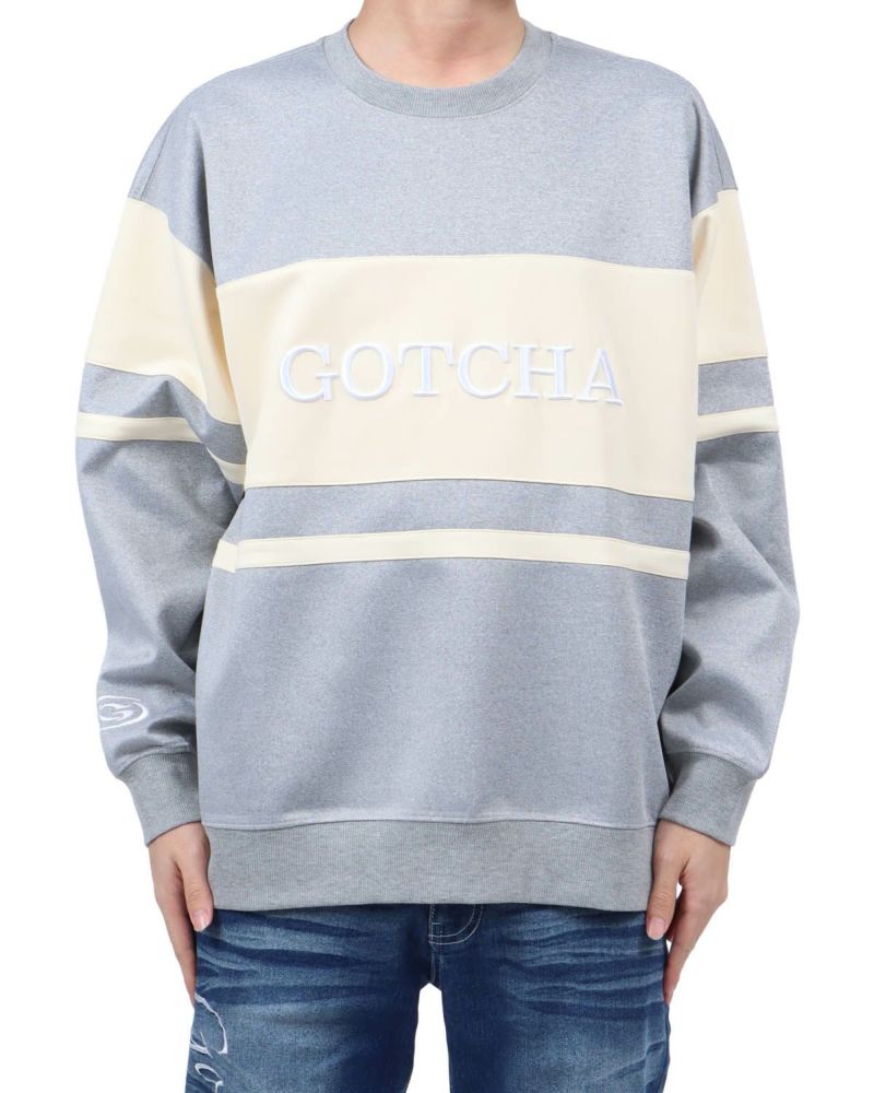 杢グレー：173cm63kg(Lサイズ着用)