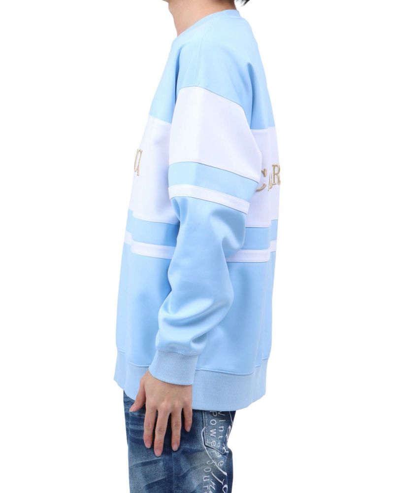 ライトブルー：173cm63kg(Lサイズ着用)