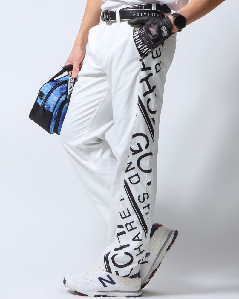 ホワイト：183cm/70kg(Lサイズ着用)