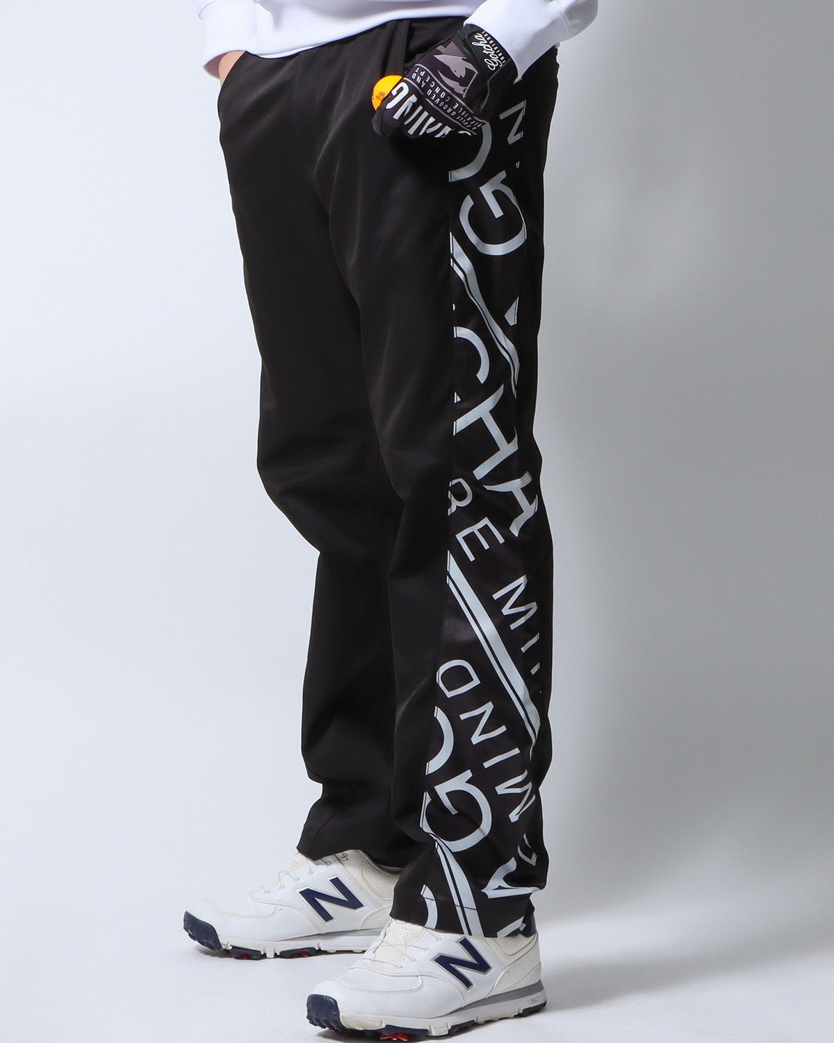 ブラック：183cm/70kg(Lサイズ着用)