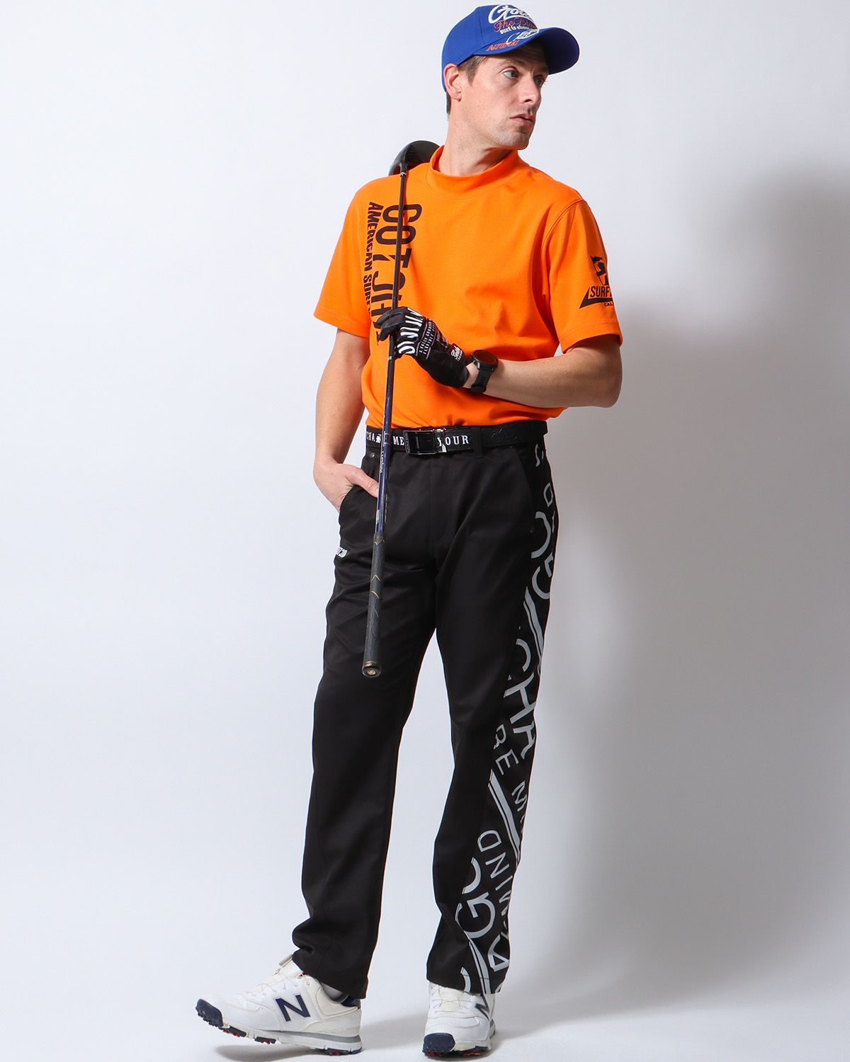 ブラック：183cm/70kg(Lサイズ着用)