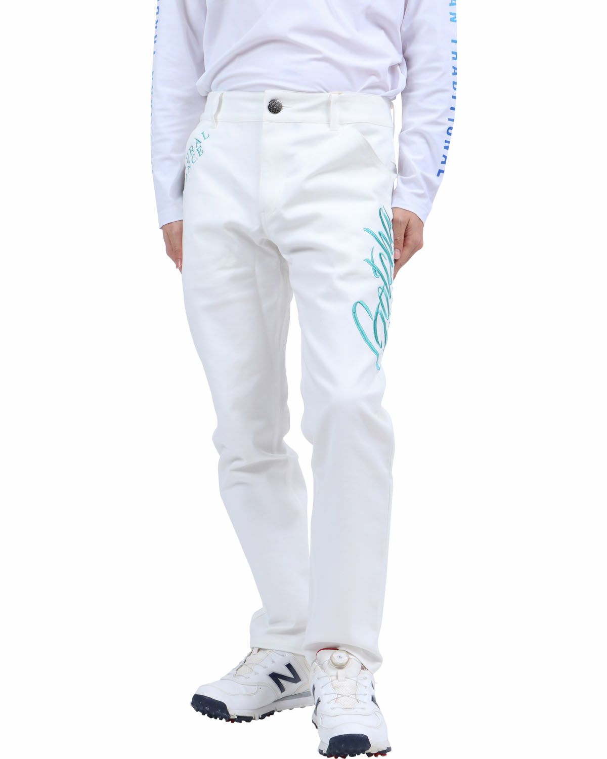 ホワイト：173cm63kg(Mサイズ着用)