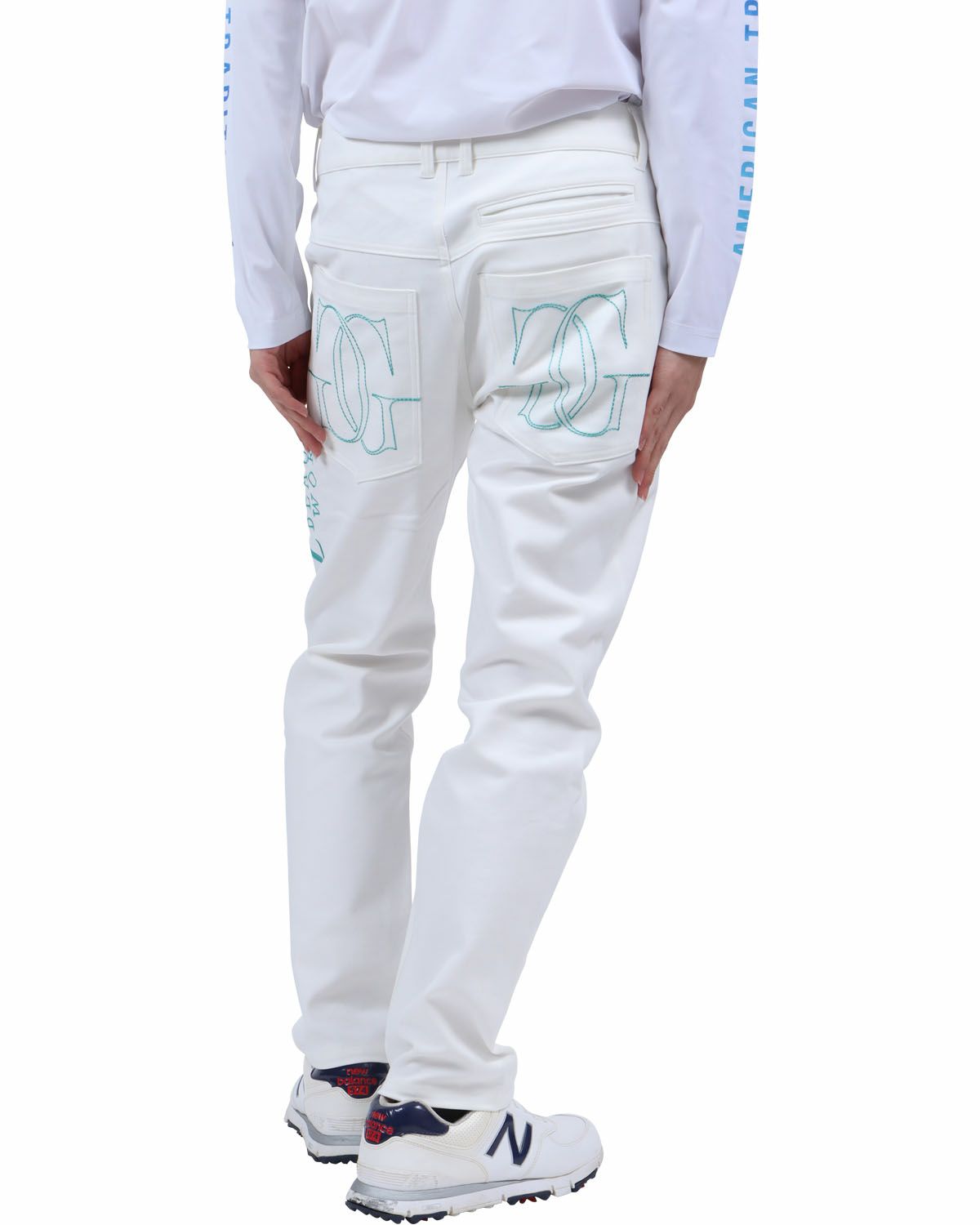 ホワイト：173cm63kg(Mサイズ着用)