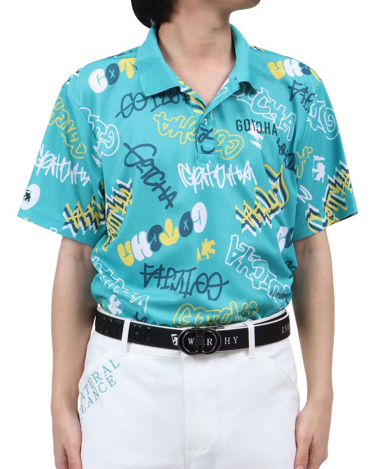 グリーン：173cm63kg(Lサイズ着用)