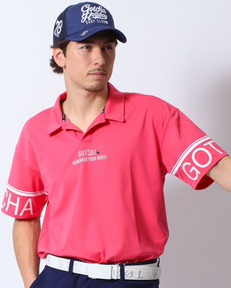 ピンク：180cm/70kg(Lサイズ着用)