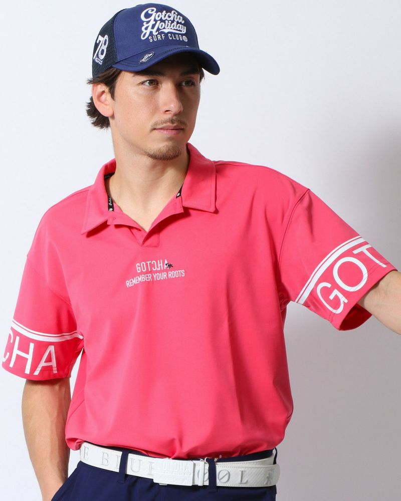 ピンク：180cm/70kg(Lサイズ着用)