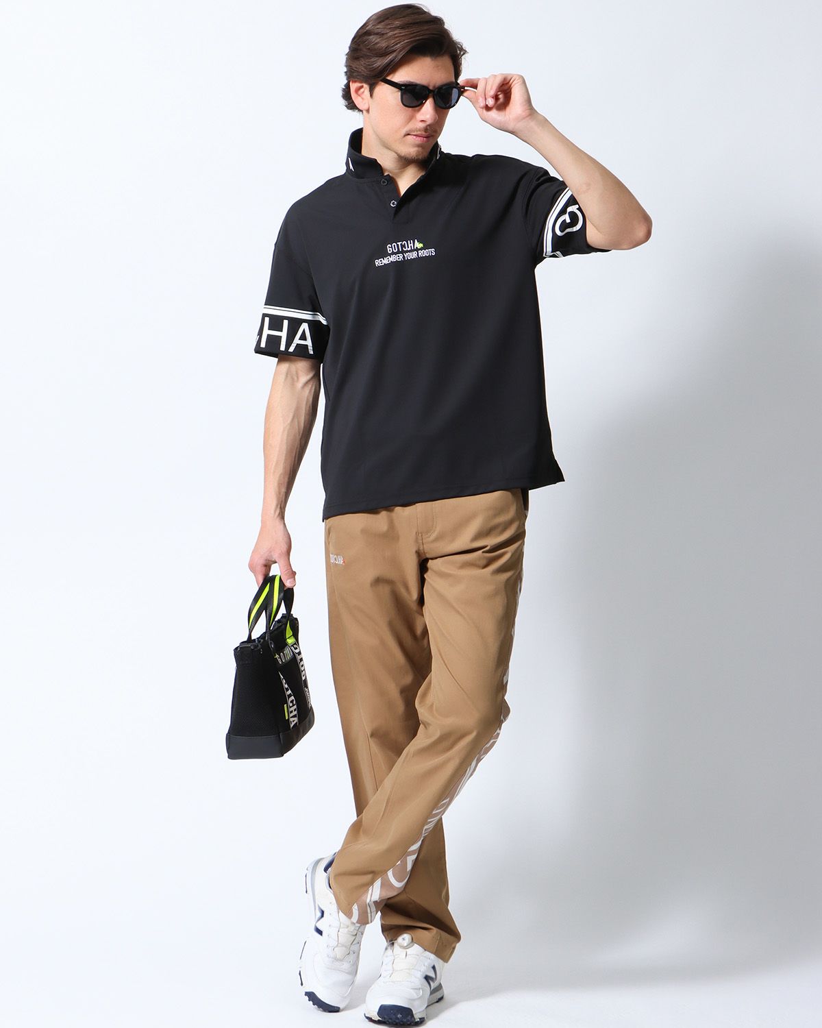 ブラック：180cm/70kg(Lサイズ着用)