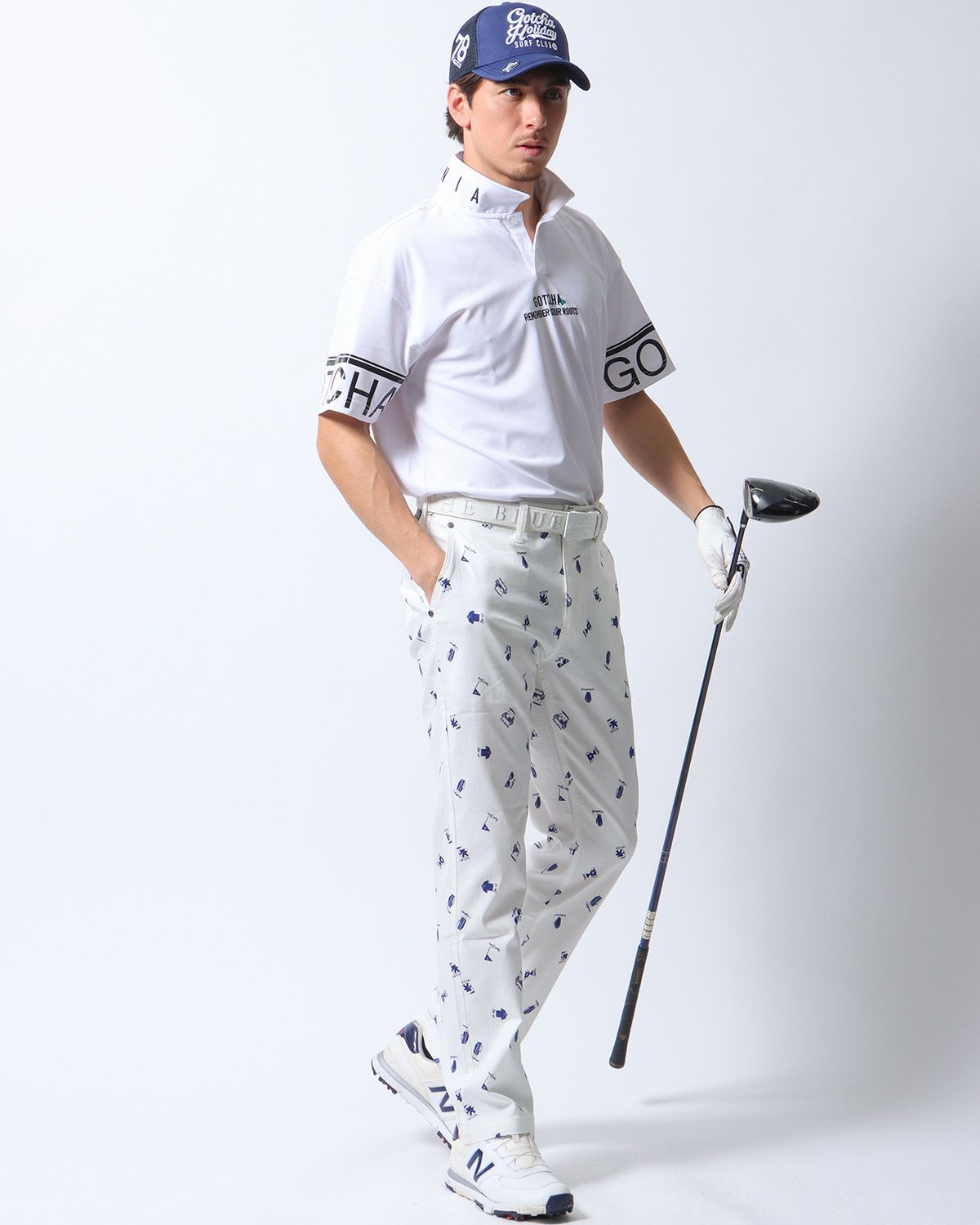 ホワイト：180cm/70kg(Lサイズ着用)