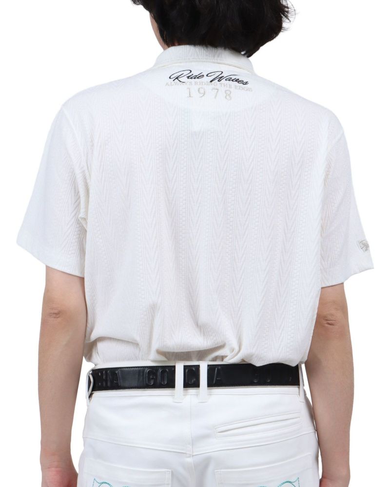 ホワイト：173cm63kg(Lサイズ着用)