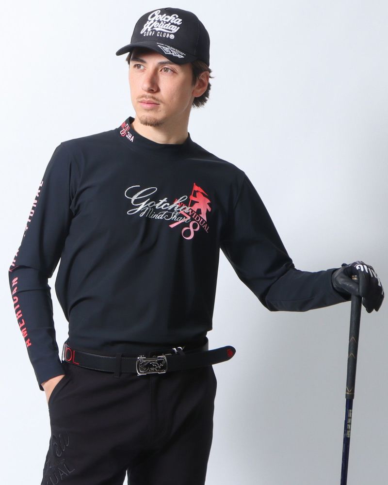 ブラック：180cm/70kg(Lサイズ着用)