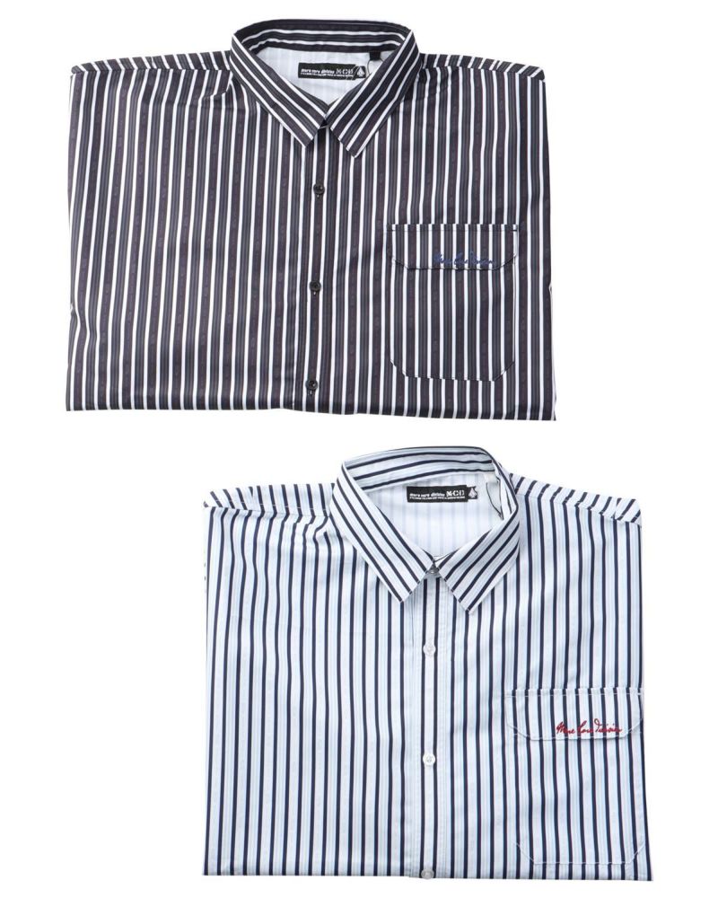 MCD] ビッグシルエット ストライプ シャツ | PEET ONLINE STORE