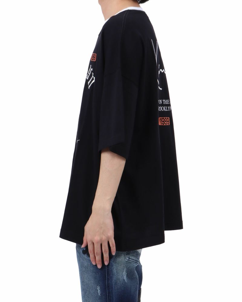 ブラック：173cm63kg(Lサイズ着用)