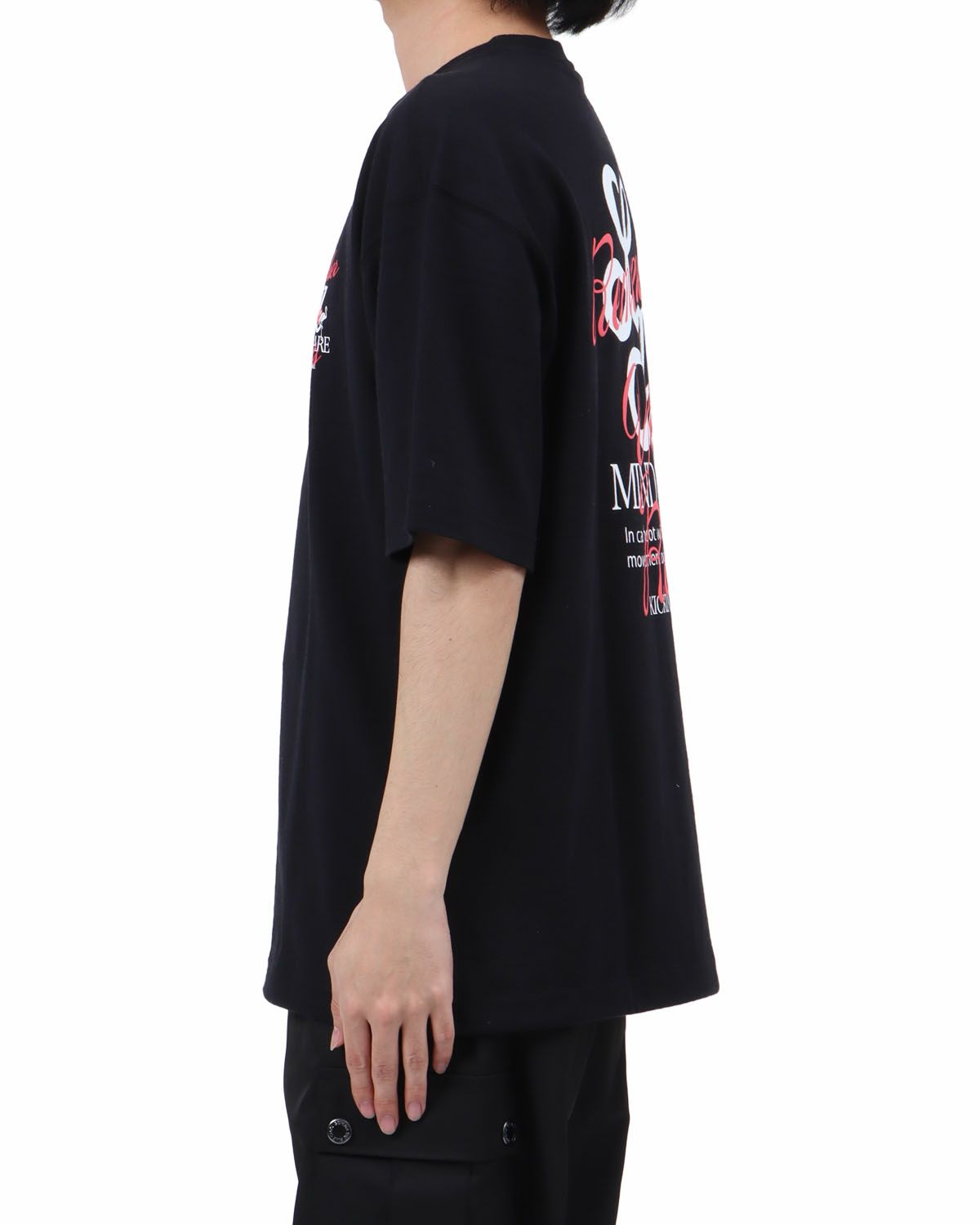 ブラック：173cm63kg(Lサイズ着用)