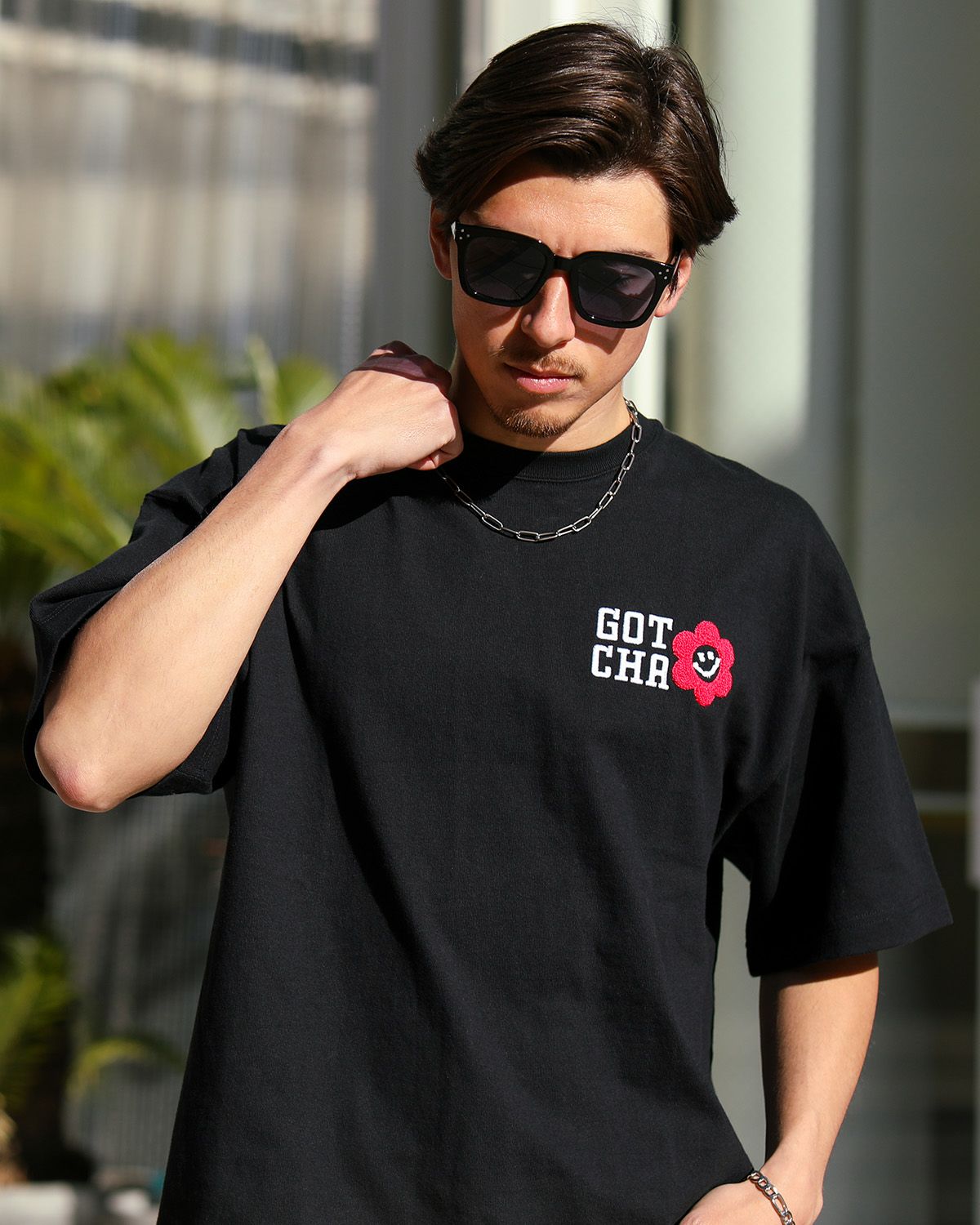 ブラック：180cm/70kg(Lサイズ着用)