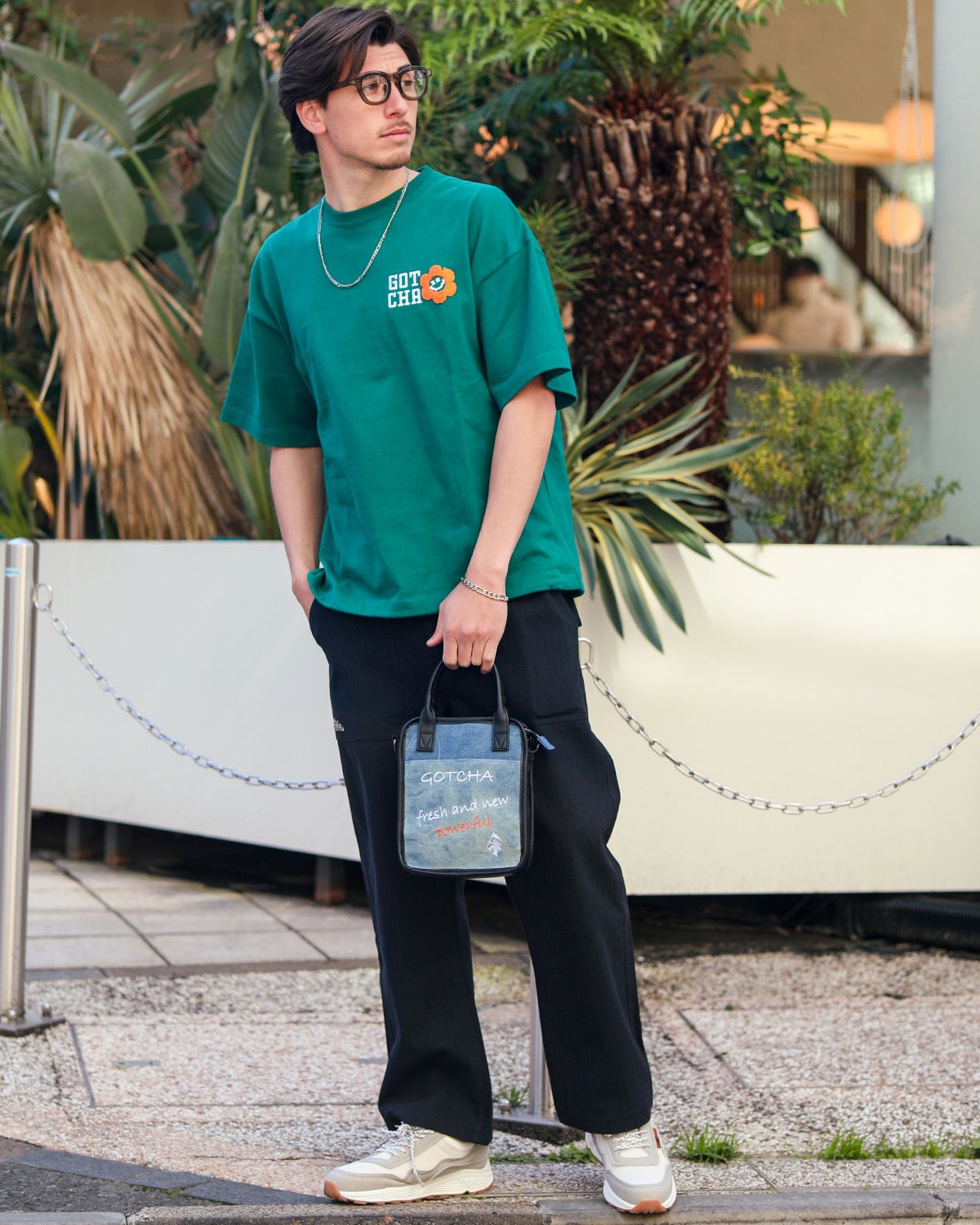 グリーン：180cm/70kg(Lサイズ着用)