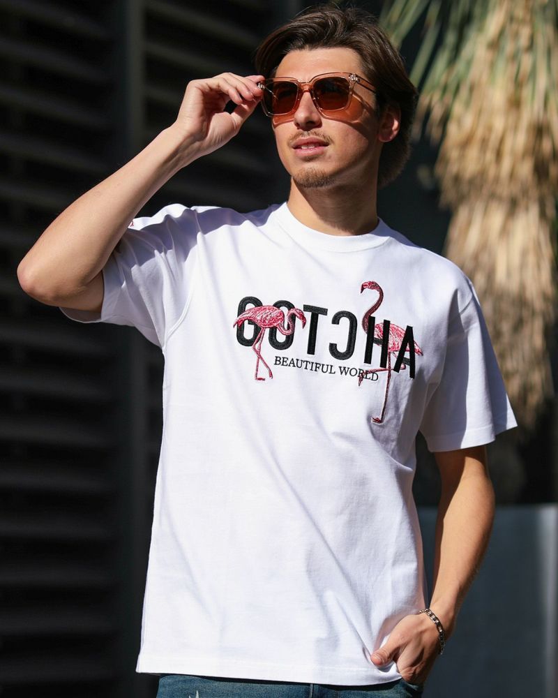 ホワイト：180cm/70kg(Lサイズ着用)