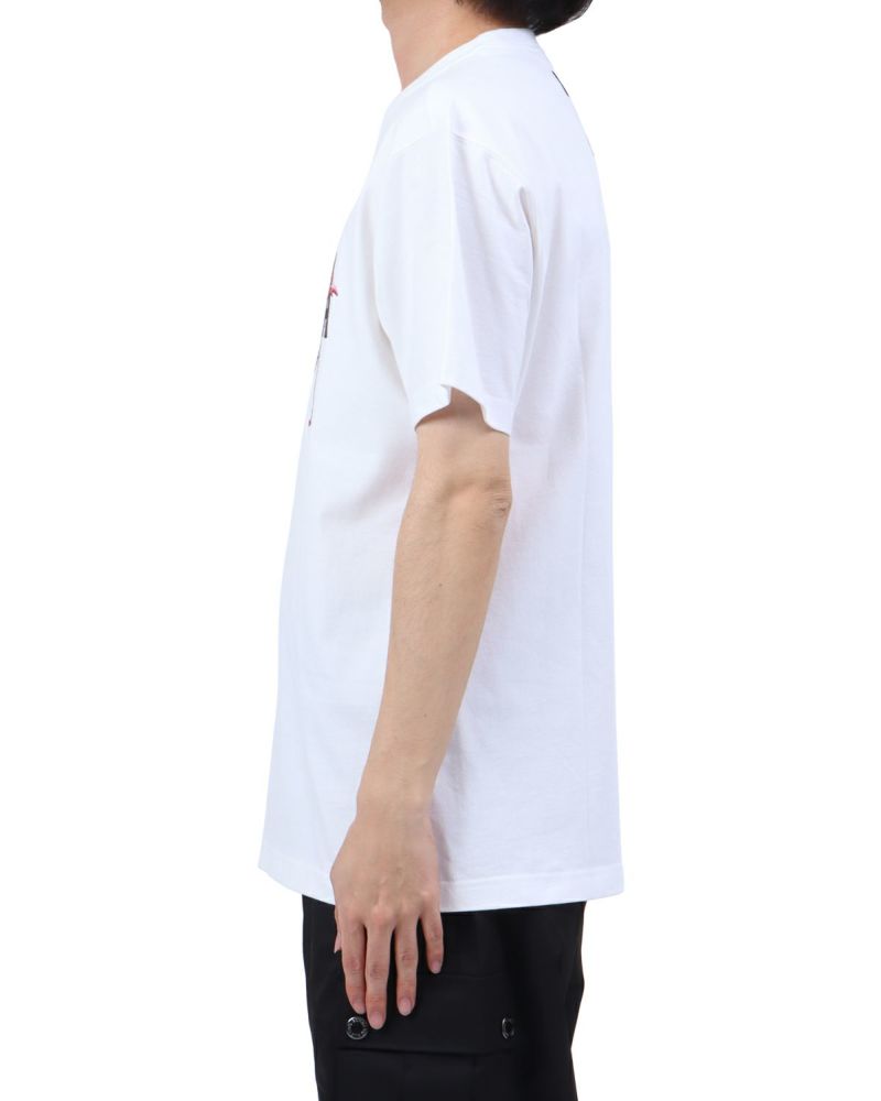 ホワイト：173cm63kg(Lサイズ着用)