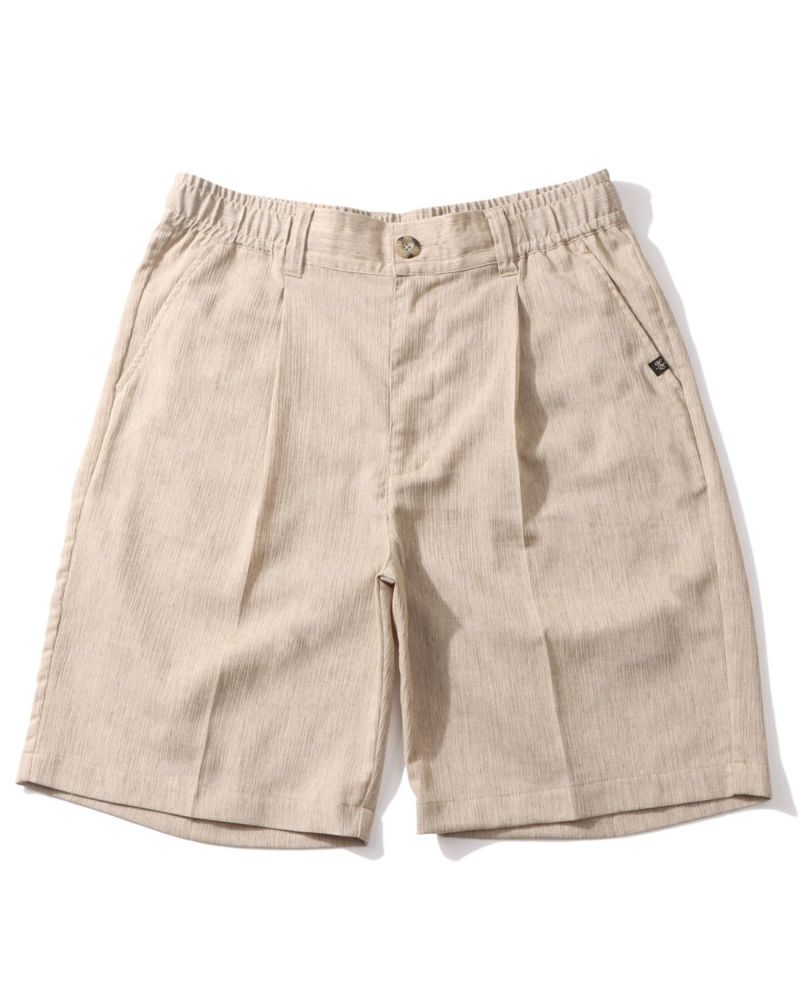 ライト フレッシュ リネンタッチ タックショーツ