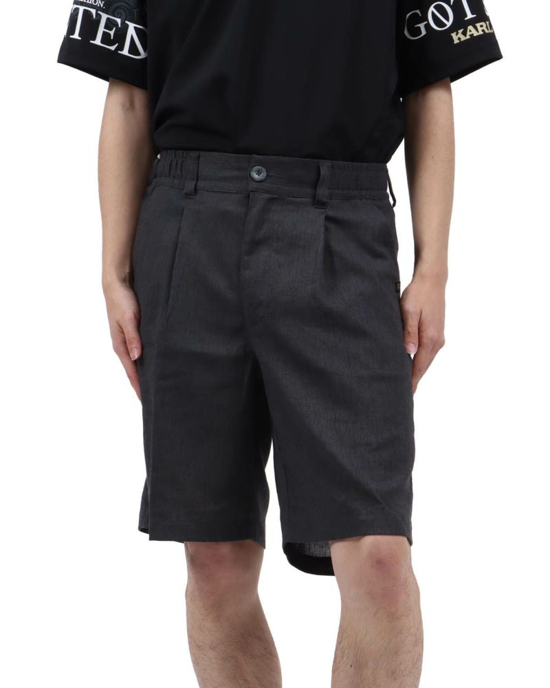 チャコール：173cm63kg(Mサイズ着用)