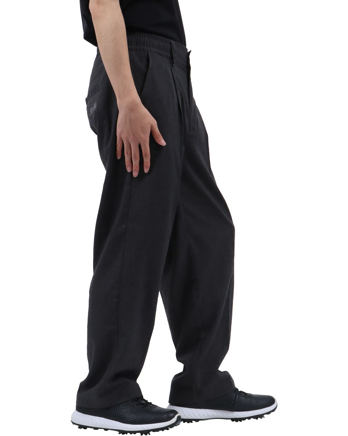 チャコール：173cm63kg(Lサイズ着用)