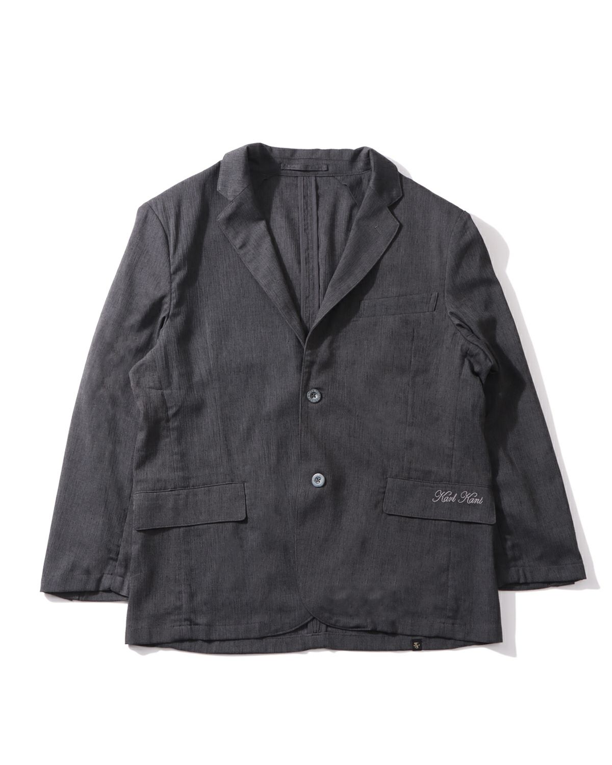 ライト フレッシュ リネンタッチ テーラード ジャケット