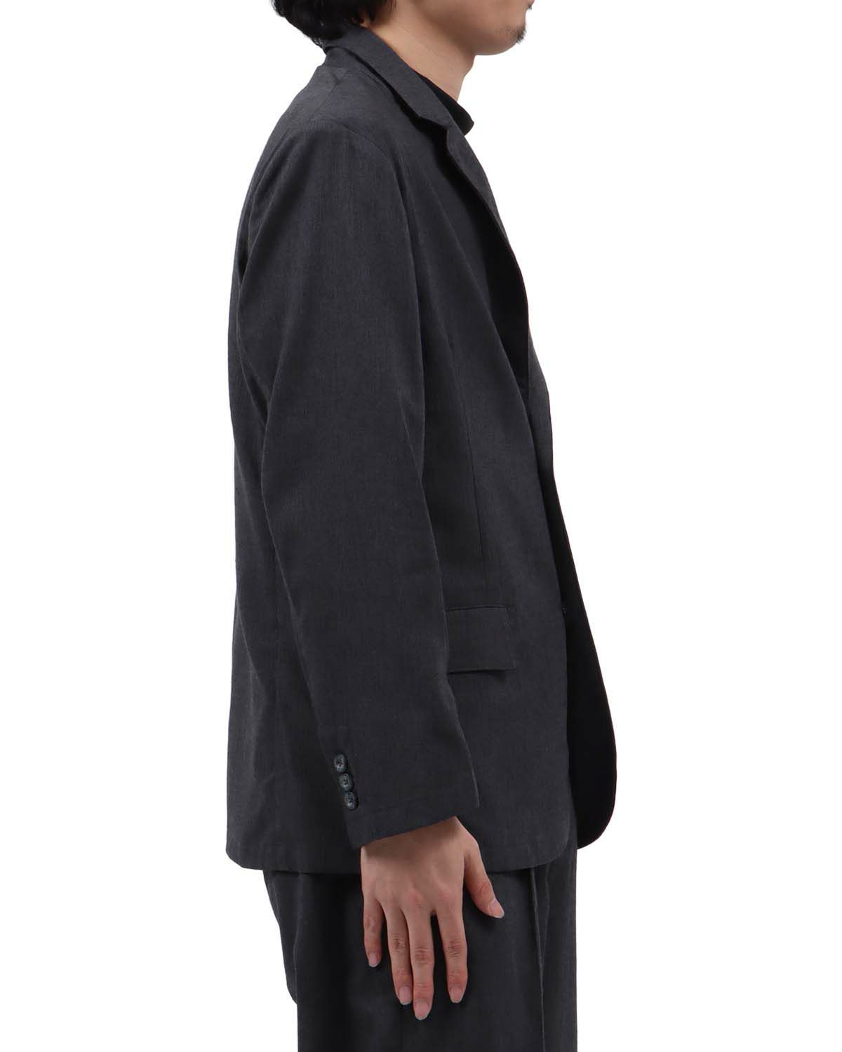 チャコール：173cm63kg(Lサイズ着用)