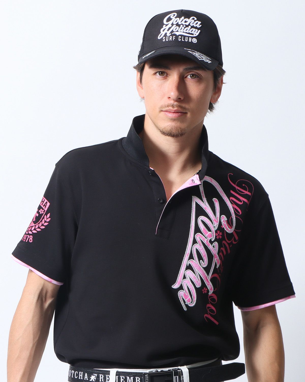 ブラック：180cm/70kg(Lサイズ着用)