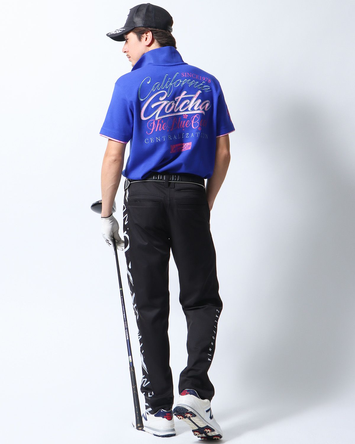 ロイヤルブルー：180cm/70kg(Lサイズ着用)