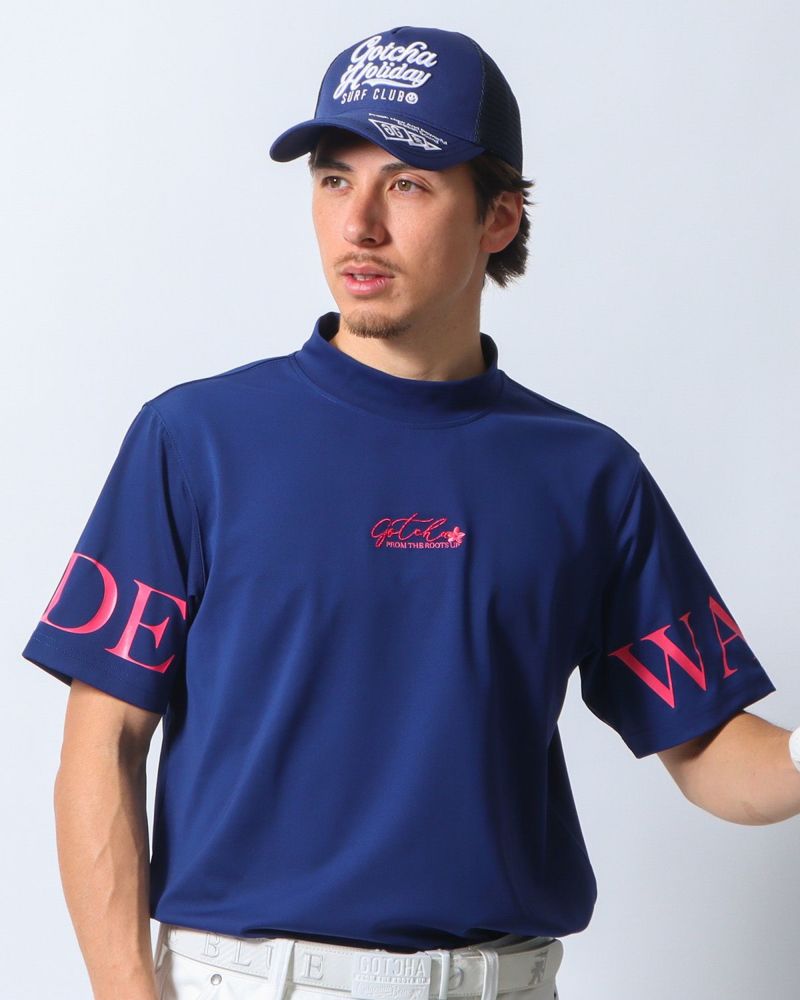 ネイビー：180cm/70kg(Lサイズ着用)