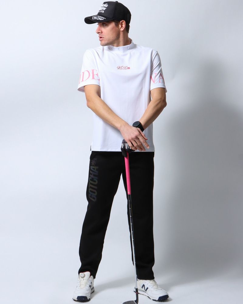 ホワイト：183cm/70kg(Lサイズ着用)