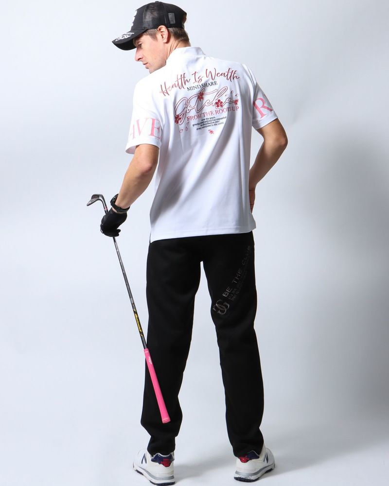 ホワイト：183cm/70kg(Lサイズ着用)