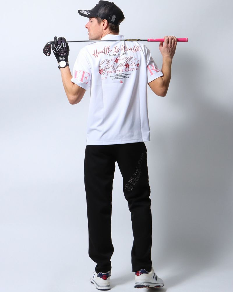 ホワイト：183cm/70kg(Lサイズ着用)